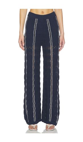 PANTALON-PULL AVEC SURPIQURES AMBER en . Taille S. Also en XS, M, L - Central Park West - Modalova