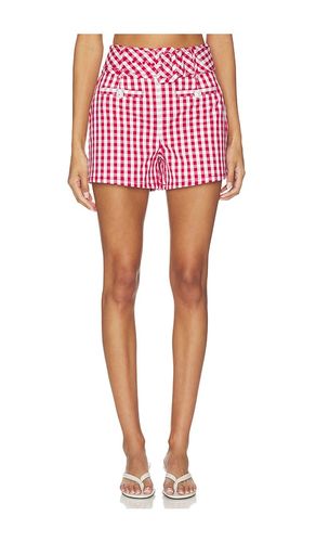 Mini Gingham Denim Allie Short en . Taille 2. Also en 10, 12 - Cinq a Sept - Modalova