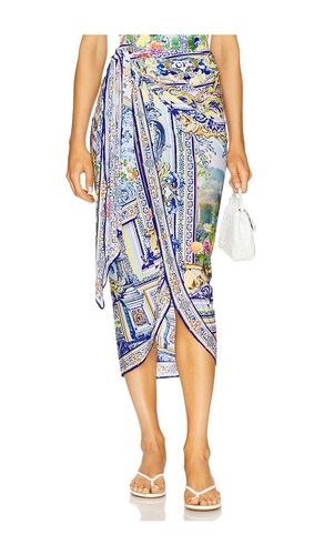 Long Eyelet Sarong in . Size S/M - Camilla - Modalova