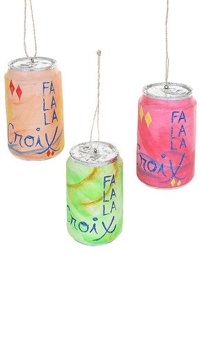 DÉCORATION FA LA LA CROIX ORNAMENT SET OF 3 in - Cody Foster & Co - Modalova