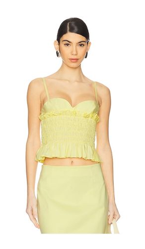 Celeste Shirred Top en . Taille L. Also en M, S, XS - Clea - Modalova