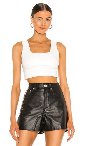 TOP CROPPED FAUX LEATHER in . Size S, XS - Commando - Modalova