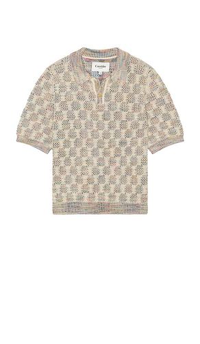 Cable Lace Polo in . Size M, S, XL/1X - Corridor - Modalova