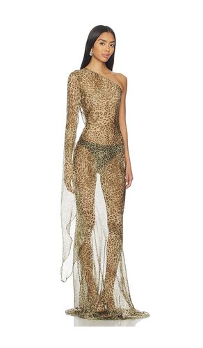 ROBE LEOPARD PRINT MAXI en . Taille M. Also en - Cha The Label - Modalova