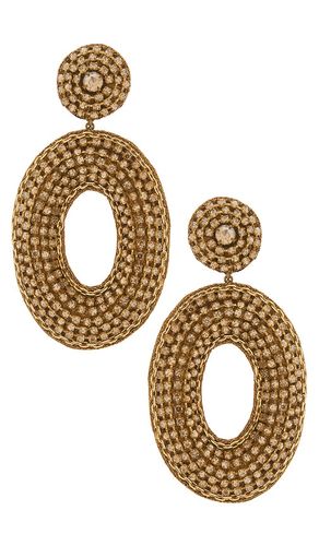 BOUCLES D'OREILLES ODEYA en - Deepa Gurnani - Modalova