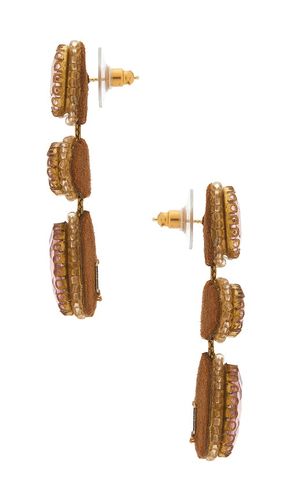 BOUCLES D'OREILLES HADLEE en - Deepa Gurnani - Modalova