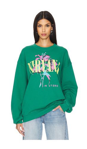 SWEAT NIRVANA LILIES BF CREW in . Size S, XS - DAYDREAMER - Modalova