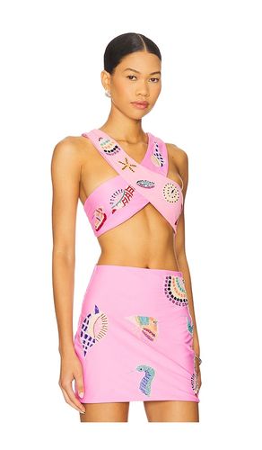 Shell Hand Beaded Top en . Taille M. Also en L - Oceanus - Modalova