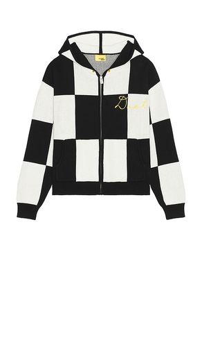 SWEAT À GLISSIÈRE AVEC CAPUCHE CHECKERED JACQUARD in . Size XL - Diet Starts Monday - Modalova