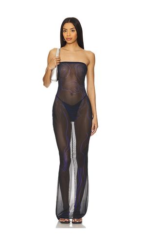 ROBE VENUS SHELL MESH in . Size M, S, XS - Di Petsa - Modalova