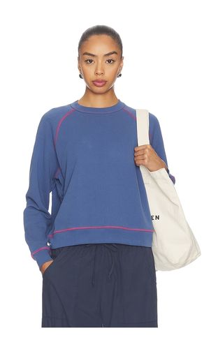 SWEAT EN ECO-MOLLETON AVEC COUTURES CONTRASTANTES en . Taille S. Also en M - DONNI. - Modalova