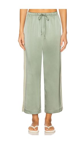 Silk Stripe Crop Pant in . Size M, S, XL, XS - DONNI. - Modalova