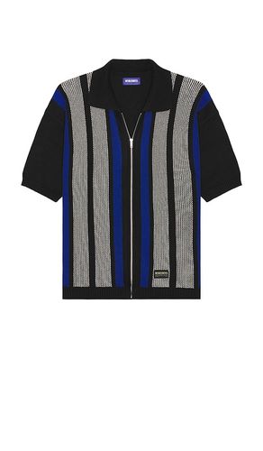 Junior Zip Knitted Polo in . Size M, S, XL/1X - Deva States - Modalova