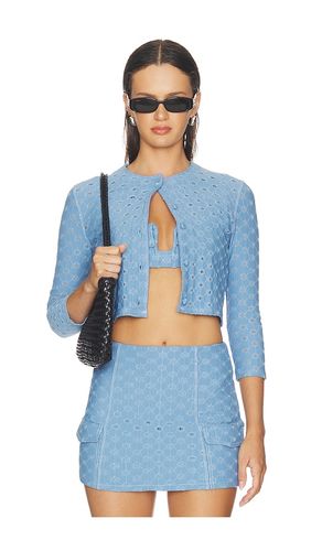 BLOUSON CROPPED REED en . Taille L. Also en M, S, XL, XS - DEVON WINDSOR - Modalova