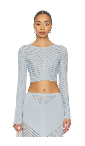TOP MÉTALLISÉ MANCHES LONGUES RAYA en . Taille L. Also en M, S, XS - DEVON WINDSOR - Modalova