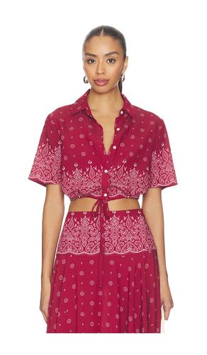 CHEMISE CROPPED BOUTONNÉE ROSIE en . Taille L. Also en M, S, XS - DEVON WINDSOR - Modalova