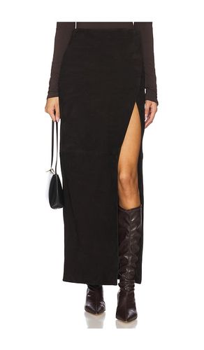 Cruz Suede Maxi Skirt in . Size M, S, XL, XS - EAVES - Modalova