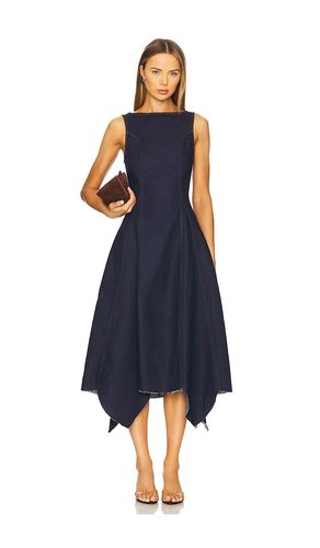 ROBE LONGUE ENCOLURE BATEAU CARA in . Size S, XS - EB Denim - Modalova
