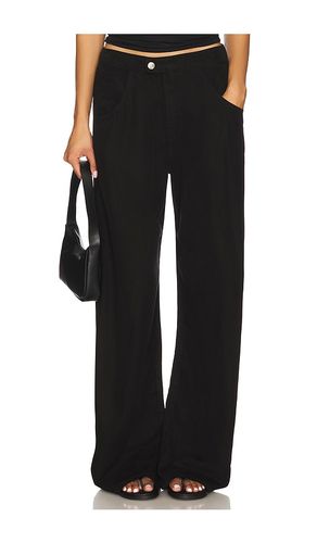 Eddie Bowed Linen Pant en . Taille L. Also en M, S, XS - EB Denim - Modalova