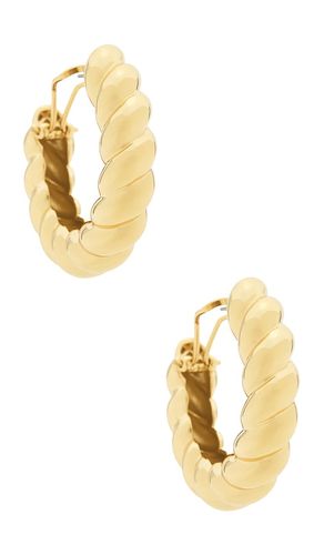 CRÉOLES TORSADE HOOP EARRINGS en - Eddie Borgo - Modalova
