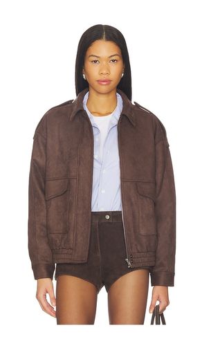 VESTE EN DAIM VÉGÉTAL ELIO en . Taille M. Also en S, XS - Elodie the Label - Modalova