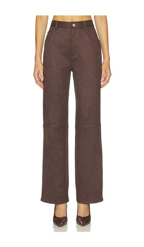 PANTALON IMITATION DAIM ETIENNE en . Taille S. Also en XS, M, L, XL - Elodie the Label - Modalova