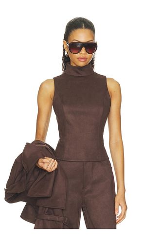 TOP IMITATION DAIM ETIENNE en . Taille S. Also en XS, M, L, XL - Elodie the Label - Modalova