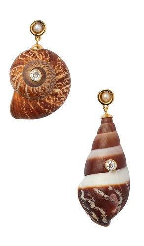 BOUCLES D'OREILLES CARACOL en - Eliou - Modalova