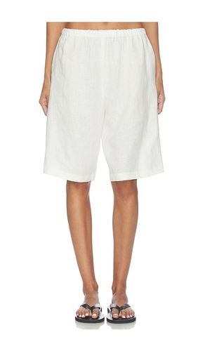 BERMUDA LINEN BERMUDA SHORT en . Taille 0. Also en 2, 4 - Enza Costa - Modalova
