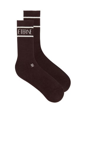 CHAUSSETTES DE SPORT EN COTON AVEC LOGO en - Eterne - Modalova