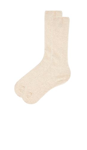 CHAUSSETTES CÔTELÉES CLASSIQUES en - Eterne - Modalova