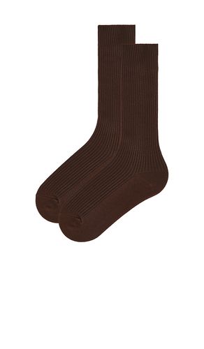 CHAUSSETTES CÔTELÉES CLASSIQUES en - Eterne - Modalova