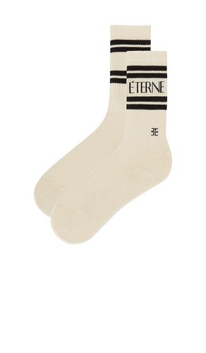 CHAUSSETTES DE SPORT EN COTON AVEC LOGO en - Eterne - Modalova