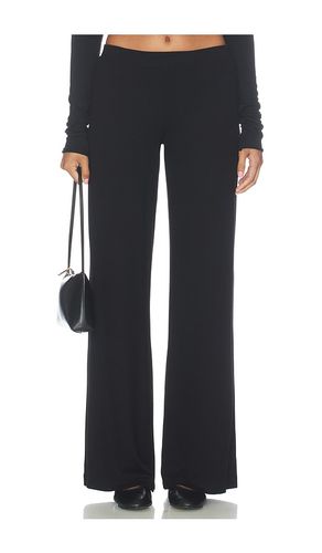 PANTALON DE DÉTENTE CONFORTABLE EN MAILLE CÔTELÉE en . Taille XS. Also en S, M, L - Eterne - Modalova