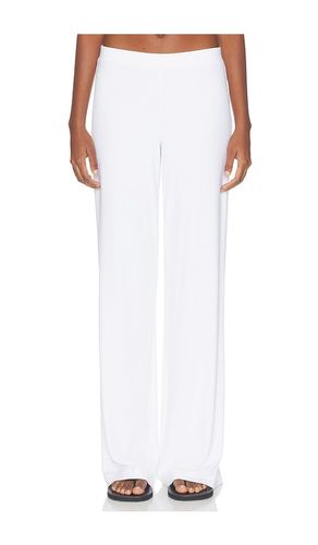 PANTALON DE DÉTENTE CONFORTABLE EN MAILLE CÔTELÉE en . Taille XS. Also en S, M - Eterne - Modalova