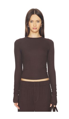TOP AJUSTÉ MANCHES LONGUES en . Taille S. Also en XS - Eterne - Modalova