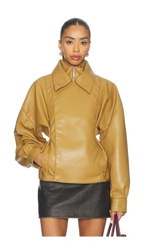 BLOUSON EN CUIR TANNER en . Taille M. Also en XS - ET OCHS - Modalova