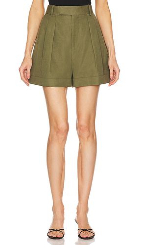 Pleated Wide Cuff Short in . Size 14, 6, 8 - FRAME - Modalova