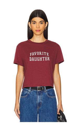 T-SHIRT CROPPED COLLEGIATE in . Size L, S, XL, XS - Favorite Daughter - Modalova