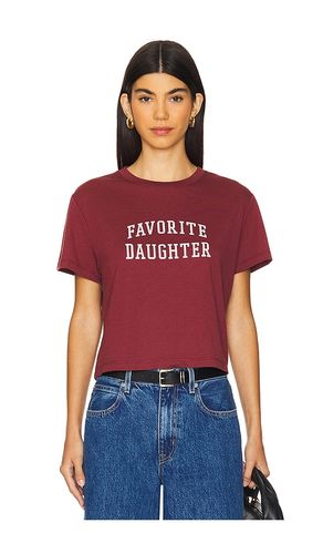 T-SHIRT CROPPED COLLEGIATE in . Size L, XS - Favorite Daughter - Modalova