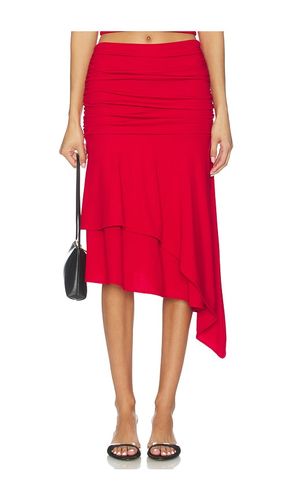 JUPE ROUGE GRESCA en . Taille L. Also en - Feners - Modalova