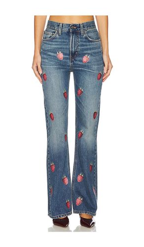 Raspberry Print Flare in -. Size 25, 26, 29, 30 - FIORUCCI - Modalova