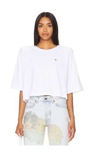 Angel Patch Cropped Padded T-shirt in . Size XS - FIORUCCI - Modalova