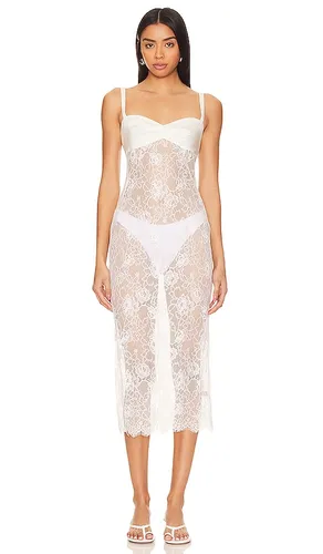Fleur du mal SLIP in Ivory. Size 4 - fleur du mal - Modalova