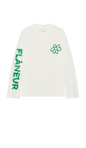 Flower Doodle Long Sleeve T-Shirt in . Size XL/1X - FLANEUR - Modalova