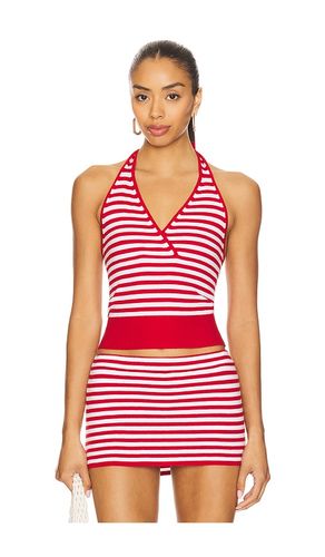 Dylan Cloud Knit Halter Top en . Taille S. Also en M - Frankies Bikinis - Modalova