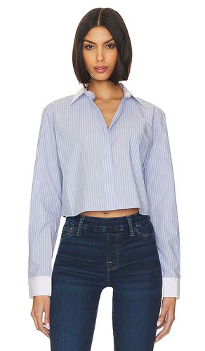 Yarndye Poplin Crop Shirt in . Size M - Good American - Modalova