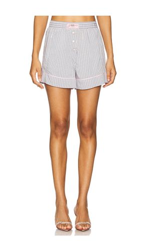 Yarn Dyed Stripe Elasticated Shorts en . Taille 34. Also en 36 - Ganni - Modalova