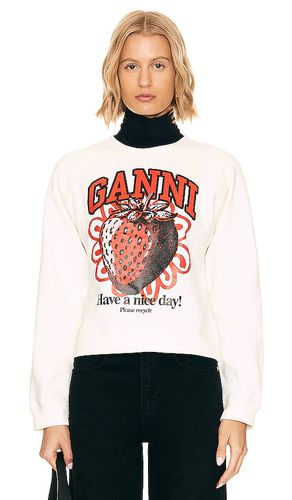 SWEAT ISOLI STRAWBERRY in . Size XXS - Ganni - Modalova