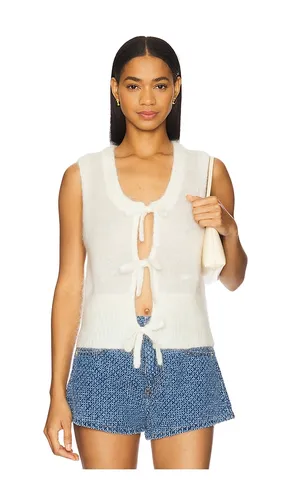 Mohair Tie String Vest in . Size M, S, XS - Ganni - Modalova
